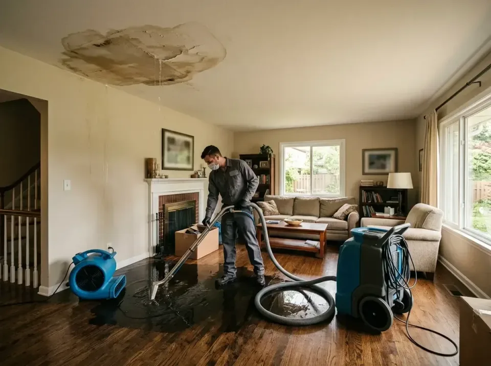 attic-pipe-burst-ceiling-drip-008 — frequently asked questions, Water Damage Restoration & Carpet Care in Charlotte, NC